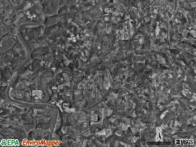 Sewickley township, Pennsylvania satellite photo by USGS
