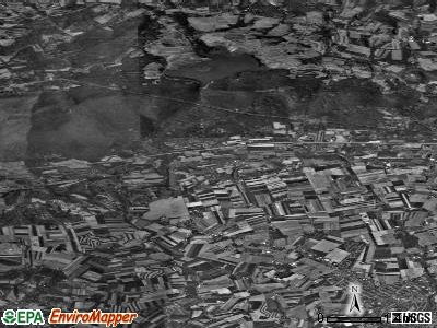 Clay township, Pennsylvania satellite photo by USGS