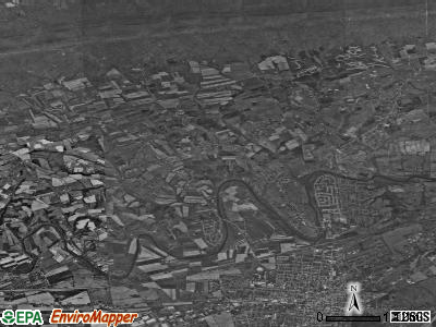 North Middleton township, Pennsylvania satellite photo by USGS