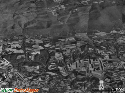 Elizabeth township, Pennsylvania satellite photo by USGS