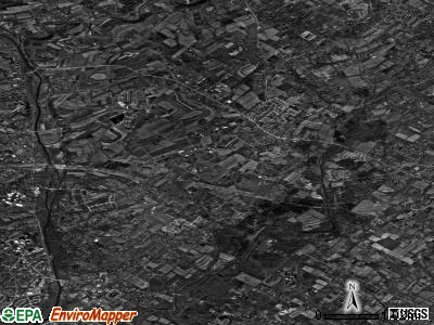 Skippack township, Pennsylvania satellite photo by USGS