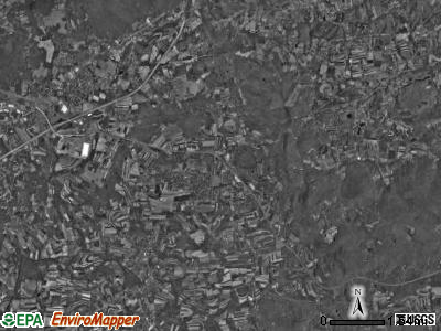 Brecknock township, Pennsylvania satellite photo by USGS