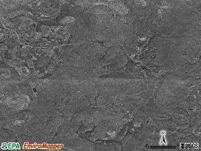 Ogle township, Pennsylvania satellite photo by USGS