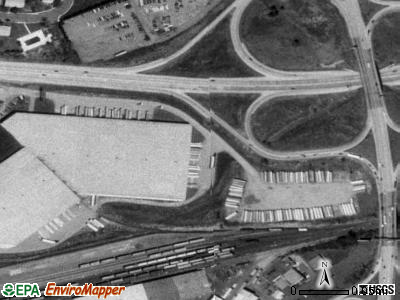 East Pennsboro township, Pennsylvania satellite photo by USGS