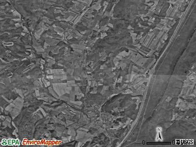 King township, Pennsylvania satellite photo by USGS