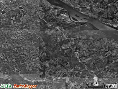 Fairview township, Pennsylvania satellite photo by USGS