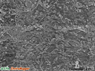 South Strabane township, Pennsylvania satellite photo by USGS