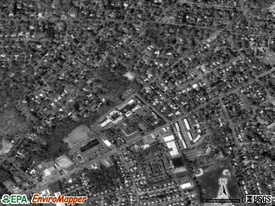 Falls township, Pennsylvania satellite photo by USGS