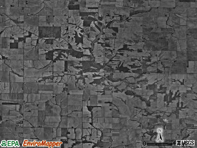 Elmira township, Illinois satellite photo by USGS
