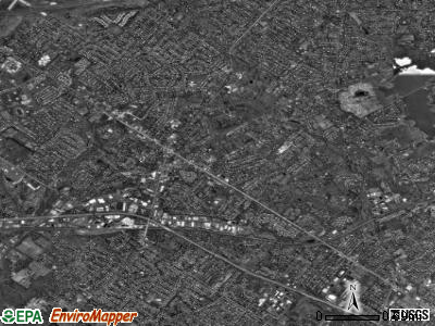 Upper Southampton township, Pennsylvania satellite photo by USGS