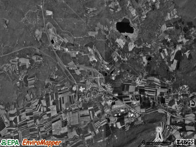 Caernarvon township, Pennsylvania satellite photo by USGS