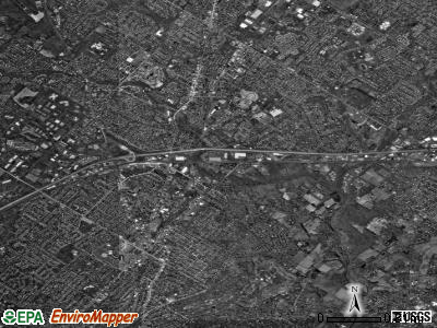 Upper Moreland township, Pennsylvania satellite photo by USGS