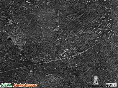 Upper Dublin township, Pennsylvania satellite photo by USGS