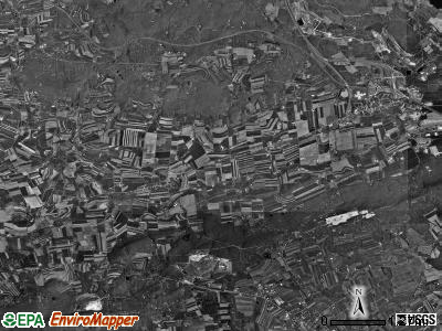 Caernarvon township, Pennsylvania satellite photo by USGS
