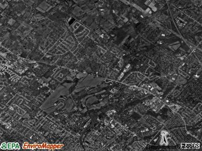 East Norriton township, Pennsylvania satellite photo by USGS