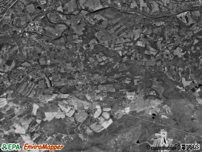 Monaghan township, Pennsylvania satellite photo by USGS