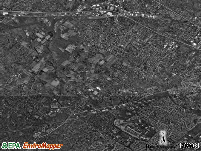 Lower Moreland township, Pennsylvania satellite photo by USGS