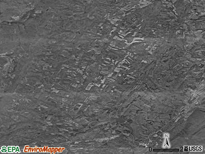 Napier township, Pennsylvania satellite photo by USGS