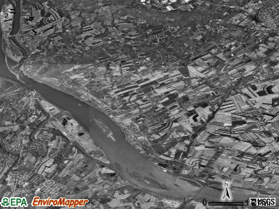 Conoy township, Pennsylvania satellite photo by USGS