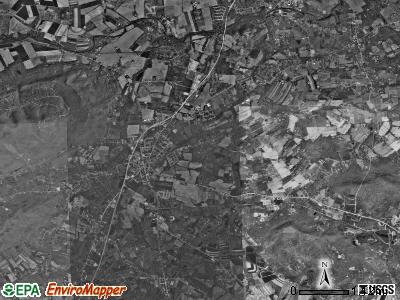 Carroll township, Pennsylvania satellite photo by USGS