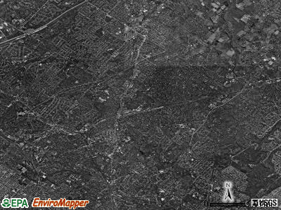 Abington township, Pennsylvania satellite photo by USGS