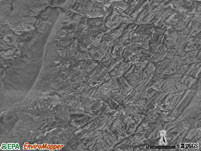 Taylor township, Pennsylvania satellite photo by USGS