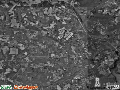Wallace township, Pennsylvania satellite photo by USGS