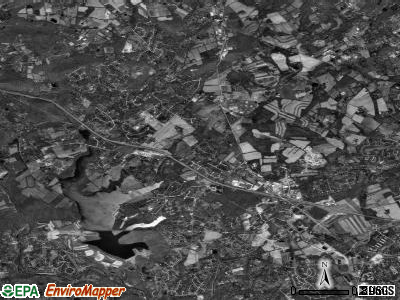 Upper Uwchlan township, Pennsylvania satellite photo by USGS