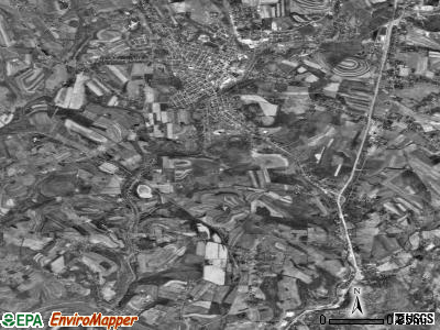 Upper Tyrone township, Pennsylvania satellite photo by USGS