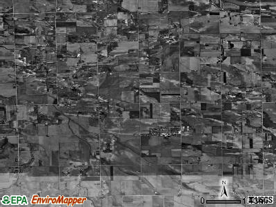 Salina township, Illinois satellite photo by USGS