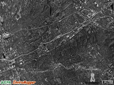 Tredyffrin township, Pennsylvania satellite photo by USGS