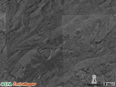 Cooke township, Pennsylvania satellite photo by USGS