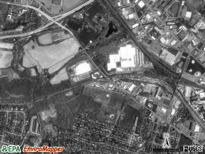 Manheim township, Pennsylvania satellite photo by USGS