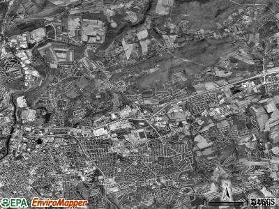 Springettsbury township, Pennsylvania satellite photo by USGS