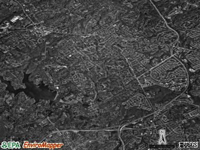 Marple township, Pennsylvania satellite photo by USGS