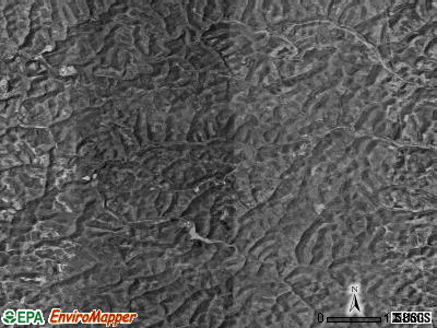 Richhill township, Pennsylvania satellite photo by USGS