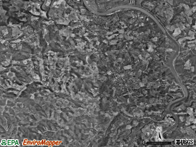 Cumberland township, Pennsylvania satellite photo by USGS
