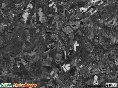 Newlin township, Pennsylvania satellite photo by USGS
