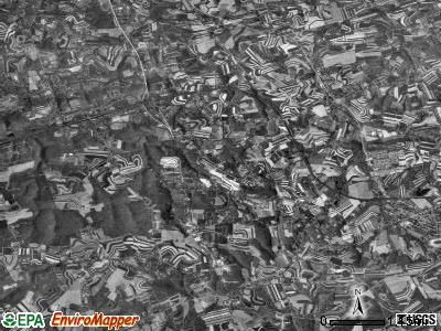 Providence township, Pennsylvania satellite photo by USGS