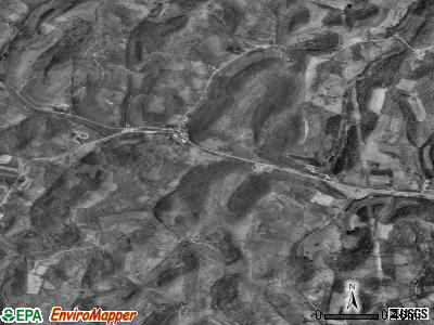 Gray township, Pennsylvania satellite photo by USGS