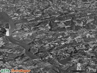 Martic township, Pennsylvania satellite photo by USGS