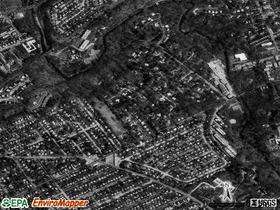 Upper Darby township, Pennsylvania satellite photo by USGS