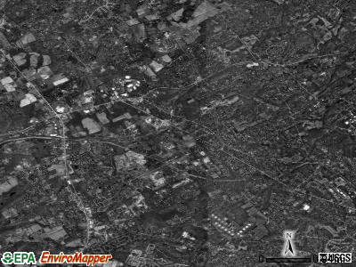 Concord township, Pennsylvania satellite photo by USGS