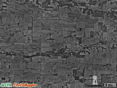 Suez township, Illinois satellite photo by USGS