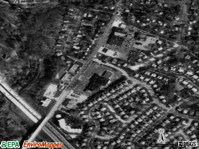Springfield township, Pennsylvania satellite photo by USGS