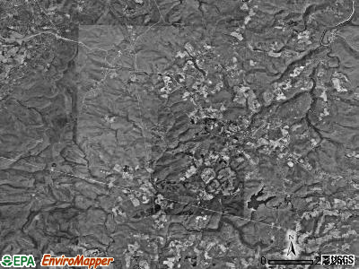 Wharton township, Pennsylvania satellite photo by USGS