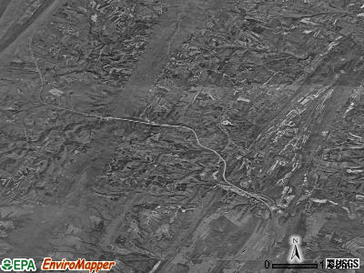 Bethel township, Pennsylvania satellite photo by USGS
