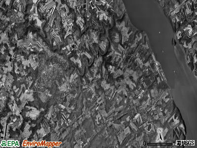 Peach Bottom township, Pennsylvania satellite photo by USGS