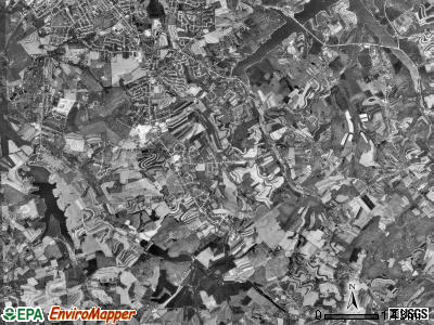 West Manheim township, Pennsylvania satellite photo by USGS