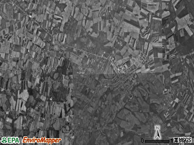 Germany township, Pennsylvania satellite photo by USGS
